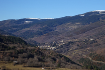 Vistas al valle del Rigard y Planoles.