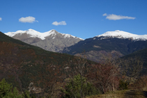 Coma del Clot, Torreneules y Balandrau desde Campelles.