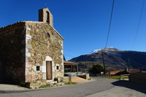 Ermita de Sant Bartomeu en el Baell.