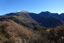 Vistas del Taga y la sierra de Sant Amand.