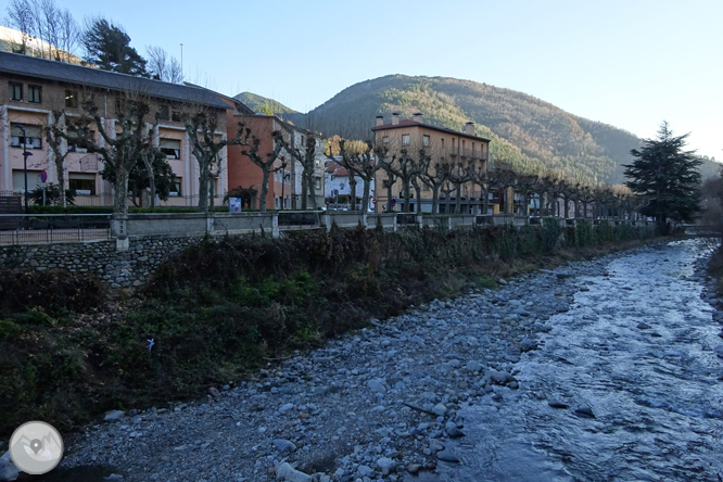 Por Campelles y Ribes de Freser bajo la mirada del Taga 1 