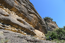 Cabaña de piedra seca.