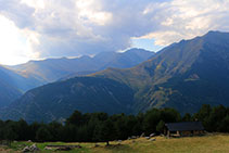 Vistas hacia el otro lado del valle.