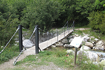 Puente de la Palanca de la borda de Pei.