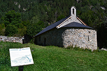 Ermita románica de Sant Nicolau.