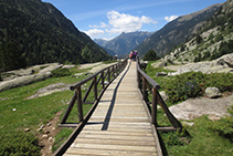 Llegando al mirador de Sant Esperit.