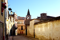 Campanario de la iglesia de Santa Maria de Sales.