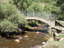 Puente de Les Moles, punto 7 del recorrido.