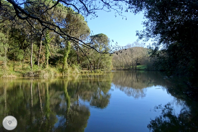 Ruta de los pantanos de Llobet en Vidreres 1 