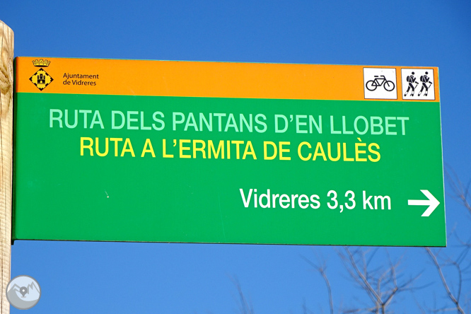 Ruta de los pantanos de Llobet en Vidreres 1 