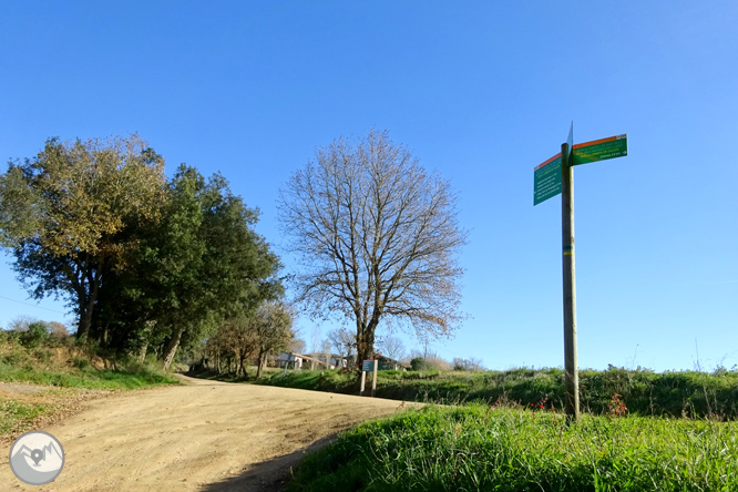 Ruta de los pantanos de Llobet en Vidreres 1 