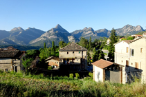 Vilada y la sierra de Picancel.