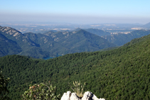 La Baells desde el castillo de Roset.