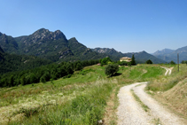 La sierra de Picancel, Cal Pere y los campos de Vilarrassa.