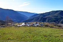 Vistas del pueblo de Estac.