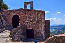 La ermita de Sant Salvador.