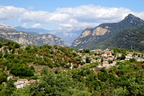 Cercs y el valle del Llobregat.