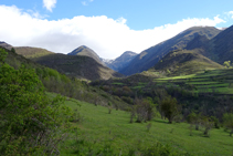 Sierra Mitjana y el valle de la Gola.