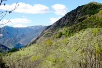 Vertiente O del valle de Unarre.