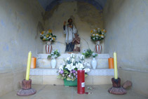 Detalle del oratorio de Sant Francesc.