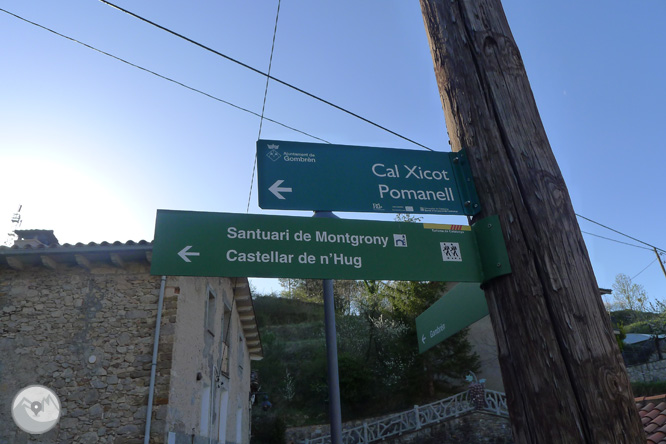 Camino antiguo del santuario de Montgrony desde Gombrèn 1 