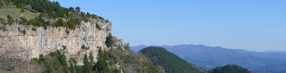 Camino antiguo del santuario de Montgrony desde Gombrèn
