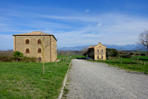 Las celdas de Nuestra Señora y de Sant Benet.