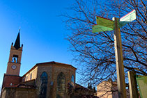 El convento de Sant Francesc de Berga.