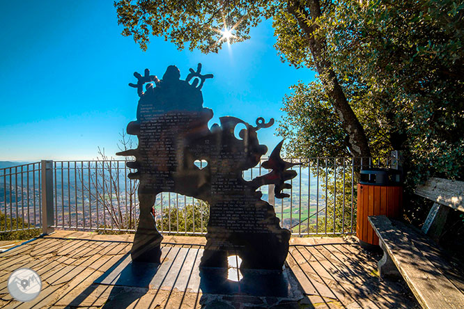 Santuario de Queralt desde Berga 1 