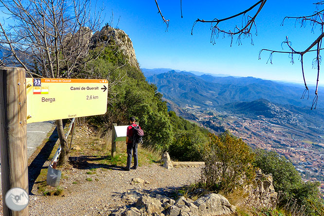 Santuario de Queralt desde Berga 1 