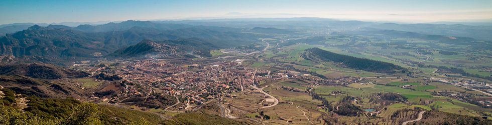 Santuario de Queralt desde Berga