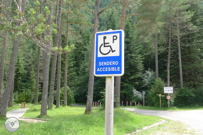 Sendero accesible del Cornato en valle de Pineta 1 