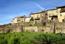 Huertos en Vallfogona del Ripollès.