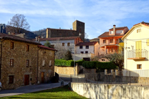 Calles de Vallfogona de Ripollès.