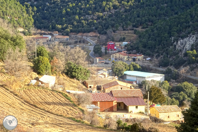 Serra Seca y el Pla de les Guàrdies desde Cambrils 1 