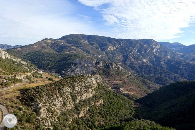 Serra Seca y el Pla de les Guàrdies desde Cambrils 1 