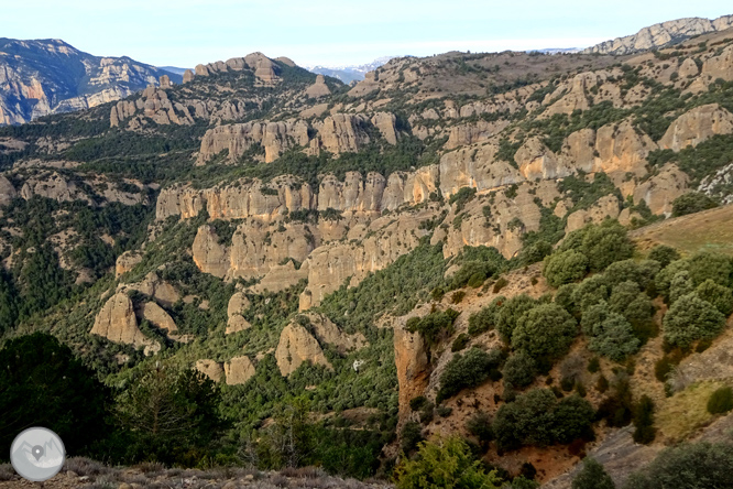 Serra Seca y el Pla de les Guàrdies desde Cambrils 1 