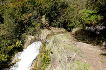 Torrente camino a Mencui.