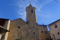 Iglesia de Sant Serni de Altron.