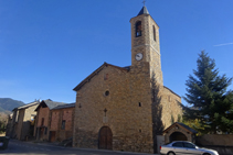 Iglesia de la Mare de Déu de la Candelera, en Olp.