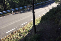 El sendero nos vuelve a dejar en la carretera.