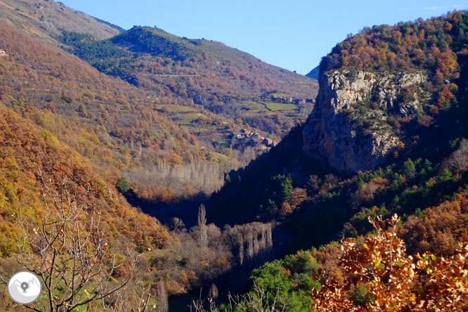 Tornafort y el valle de Siarb desde Sort 1 