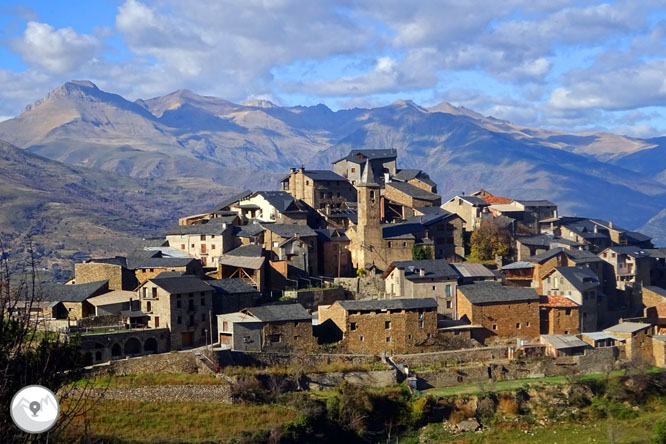 Tornafort y el valle de Siarb desde Sort 1 