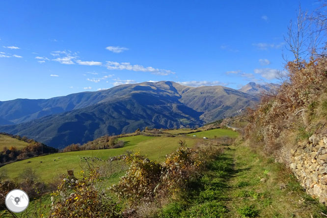 Tornafort y el valle de Siarb desde Sort 1 