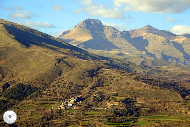 Tornafort y el valle de Siarb desde Sort 1 