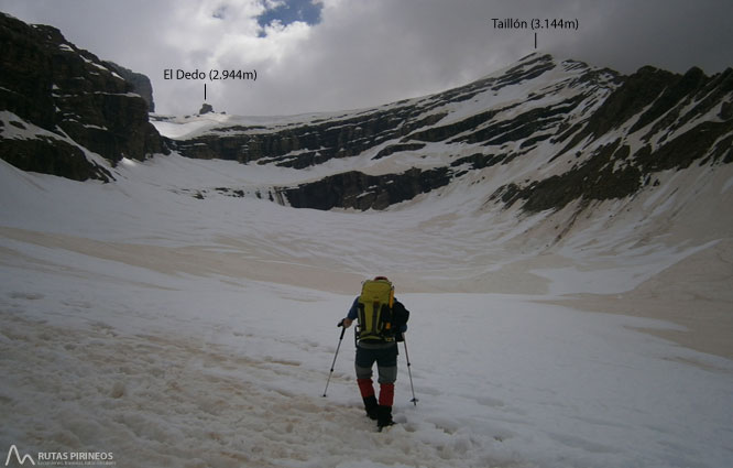 Taillón (3.144m) por la Brecha de Rolando 1 