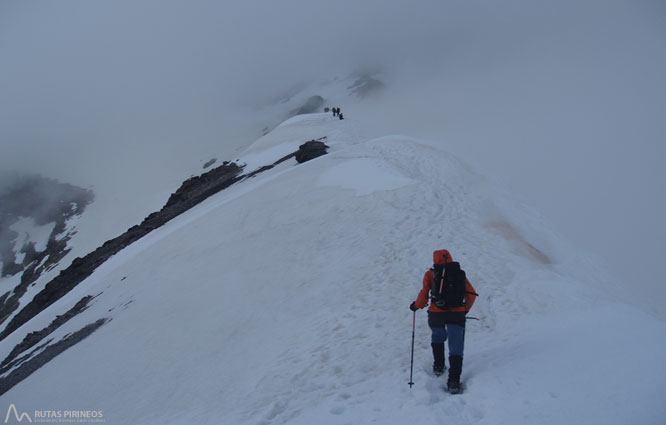 Taillón (3.144m) por la Brecha de Rolando 2 