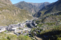 Panorámica sobre Sant Julià y el Solà de Enclar.