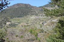 Vista hacia Sant Serni de Nagol.