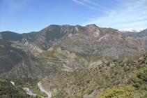 Vistas sobre la sierra del Teix y del Vedat con el Solà de Rocafort.